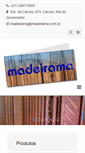 Mobile Screenshot of madeirama.com.br